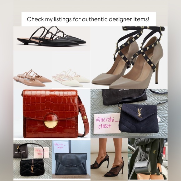 NWT Authentic YSL Yves Saint Laurent Toy LouLou Suede Navy - Picture 6 of 16